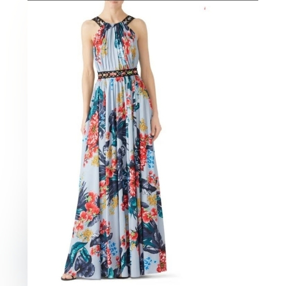 Badgley Mischka floral dress - Picture 4 of 11